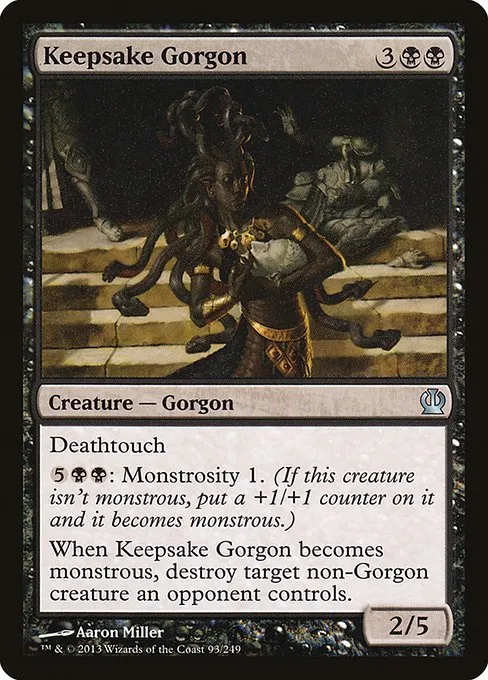 Keepsake Gorgon · Theros 93/249