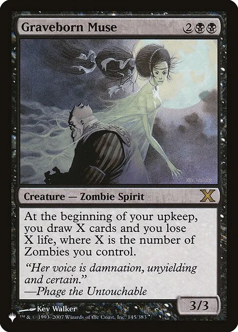 Graveborn Muse · The List 10E-145/5050