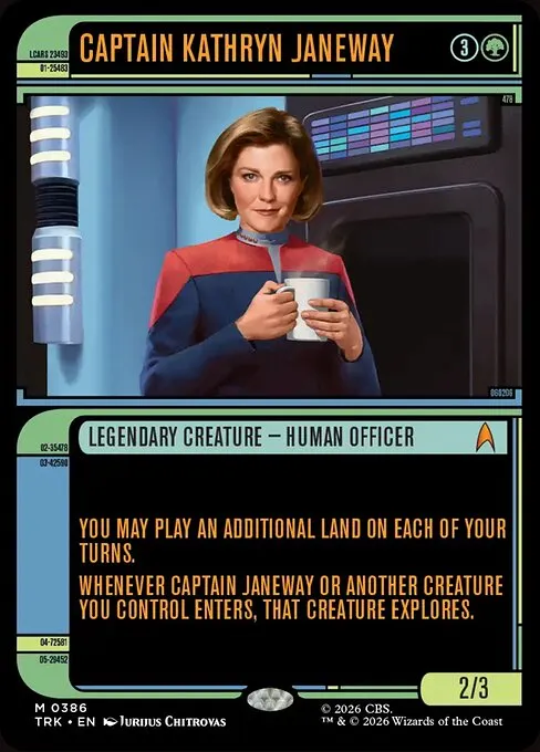 Captain Kathryn Janeway · Star Trek 386