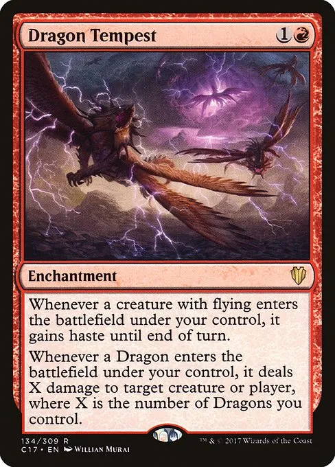 Dragon Tempest · Commander 2017 134/309