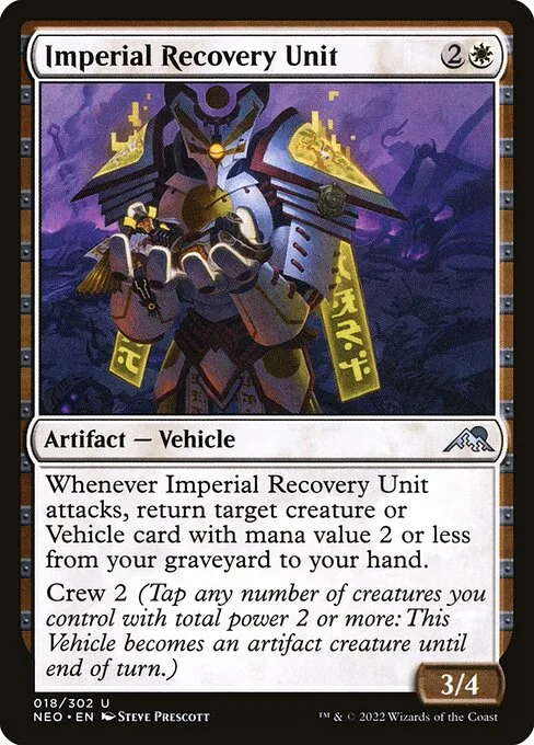 Imperial Recovery Unit · Kamigawa: Neon Dynasty 18/531