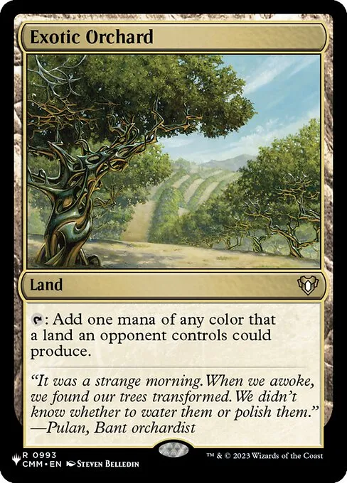 Exotic Orchard · The List CMM-993/5050