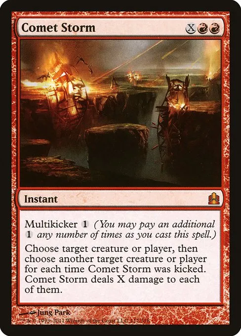Comet Storm · Commander 2011 117/318