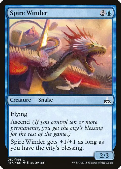 Spire Winder · Rivals of Ixalan 57/205