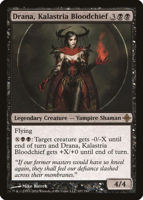 Drana, Kalastria Bloodchief · Rise of the Eldrazi 107/248