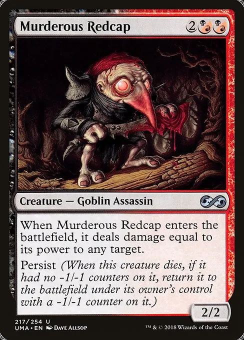 Murderous Redcap · Ultimate Masters 217/254