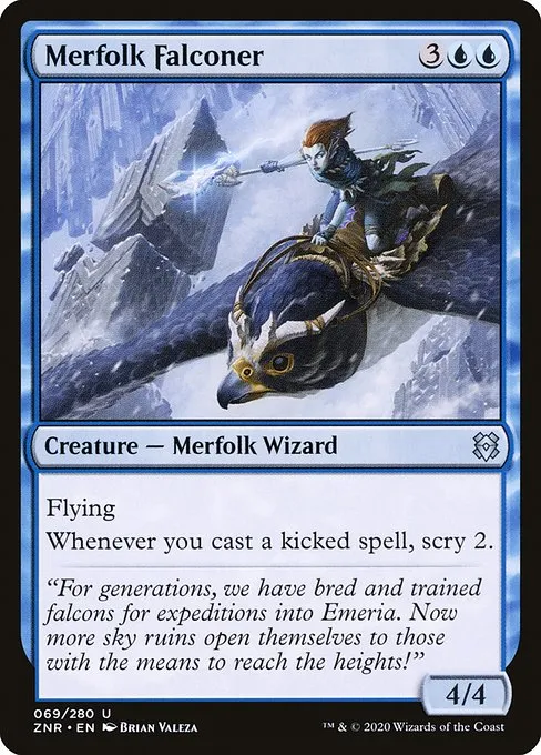 Merfolk Falconer · Zendikar Rising 69/407