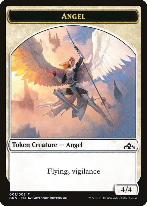 Angel · Guilds of Ravnica Tokens 1/8