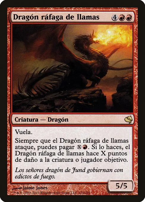 Flameblast Dragon · Salvat 2011 102/224
