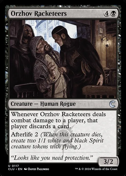 Orzhov Racketeers · Ravnica: Clue Edition 117/284