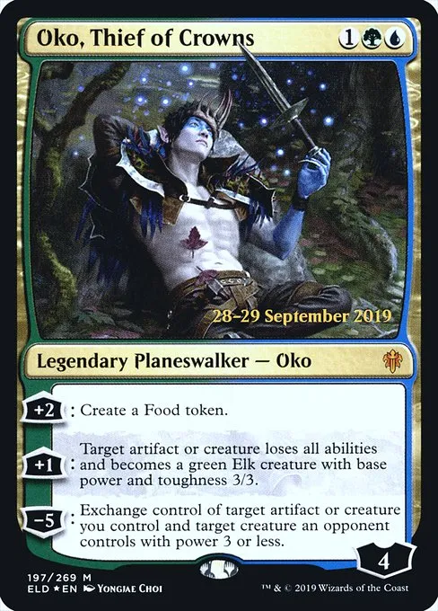 Oko, Thief of Crowns · Throne of Eldraine Promos 197s/138