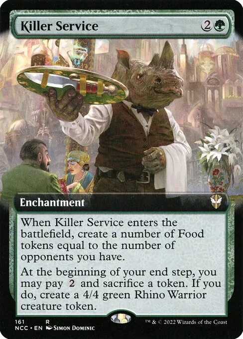 Killer Service · New Capenna Commander 161/447