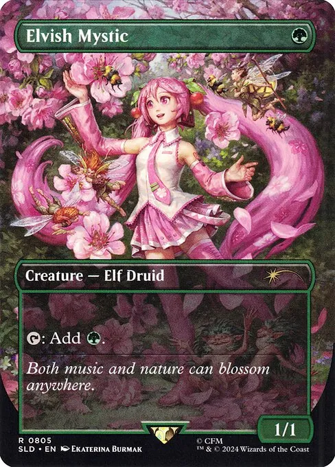 Elvish Mystic · Secret Lair Drop 805/2547