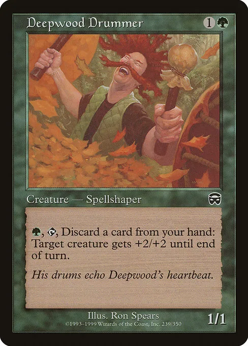 Deepwood Drummer · Mercadian Masques 239/350