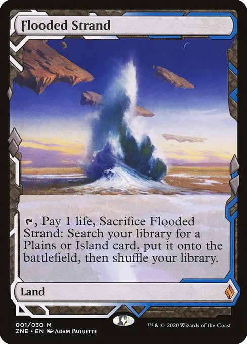 Flooded Strand · Zendikar Rising Expeditions 1/30