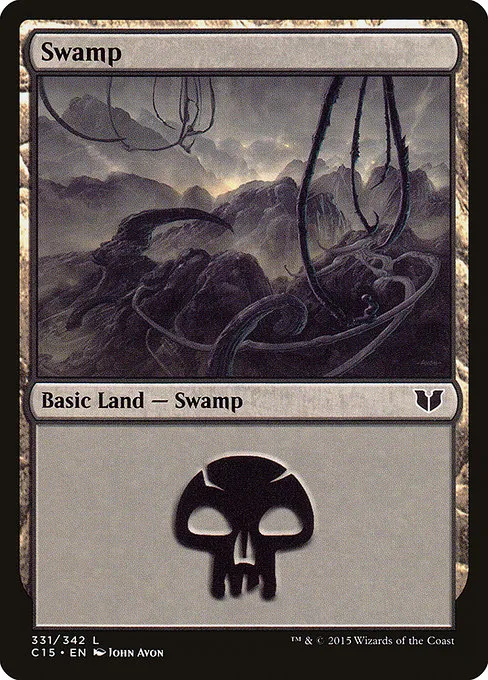 Swamp · Commander 2015 331/342
