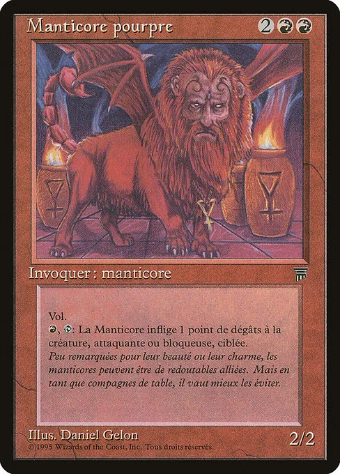 Crimson Manticore · Renaissance 80/122