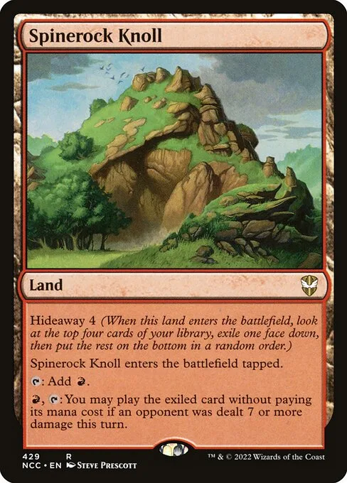Spinerock Knoll · New Capenna Commander 429/447