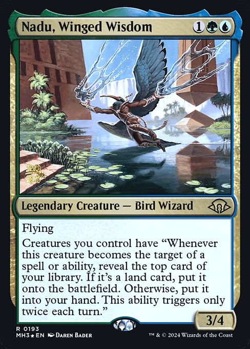 Nadu, Winged Wisdom · Modern Horizons 3 Promos 193s/92