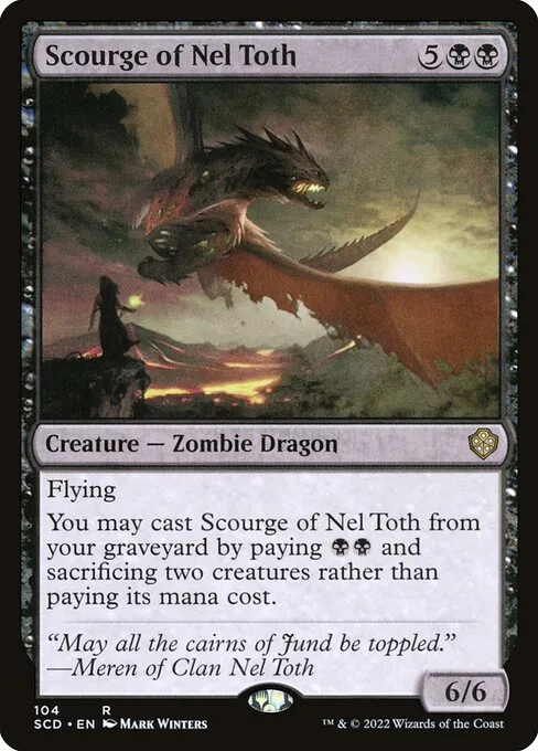 Scourge of Nel Toth · Starter Commander Decks 104/352