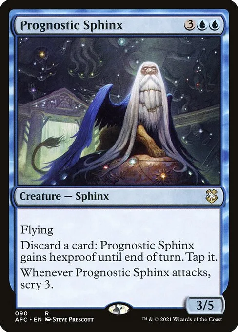 Prognostic Sphinx · Forgotten Realms Commander 90/331