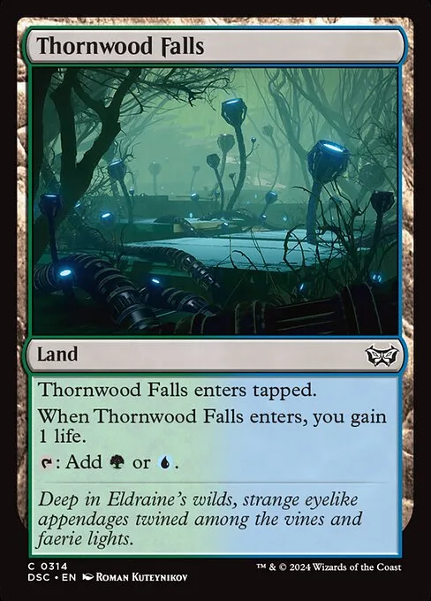 Thornwood Falls · Duskmourn: House of Horror Commander 314/373