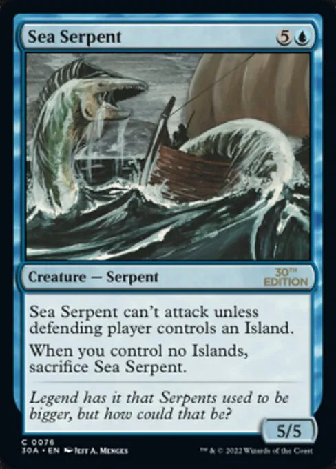 Sea Serpent · 30th Anniversary Edition 76/594