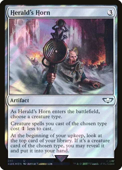 Herald's Horn · Warhammer 40,000 Commander 241★/617