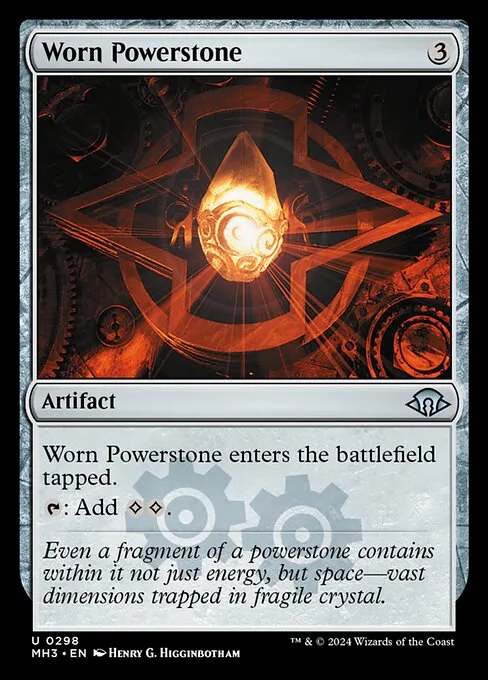 Worn Powerstone · Modern Horizons 3 298/528