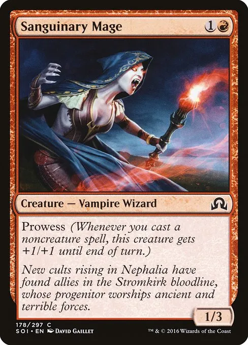 Sanguinary Mage · Shadows over Innistrad 178/302