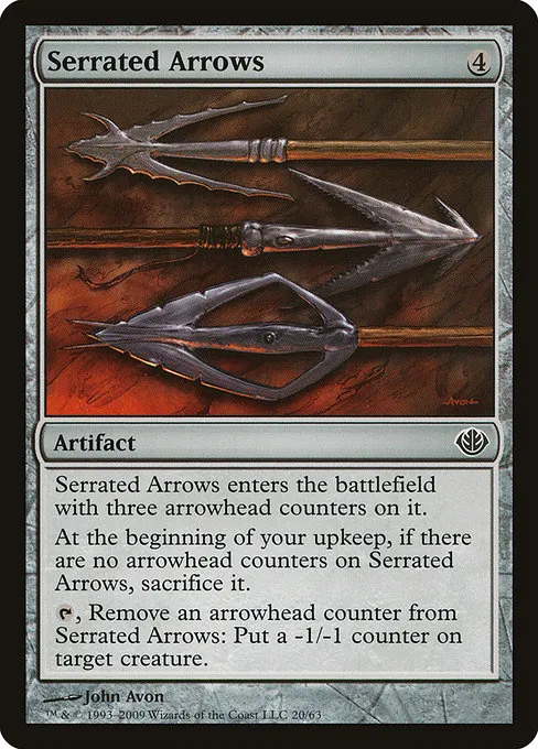 Serrated Arrows · Duel Decks: Garruk vs. Liliana 20/63