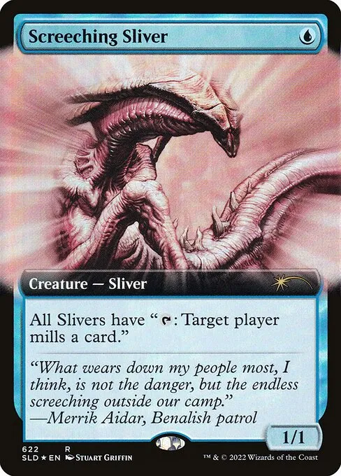Screeching Sliver · Secret Lair Drop 622/2547