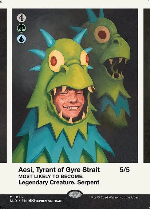 Aesi, Tyrant of Gyre Strait // Aesi, Tyrant of Gyre Strait · Secret Lair Drop 1873/2547