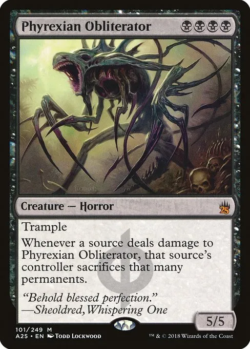Phyrexian Obliterator · Masters 25 101/249
