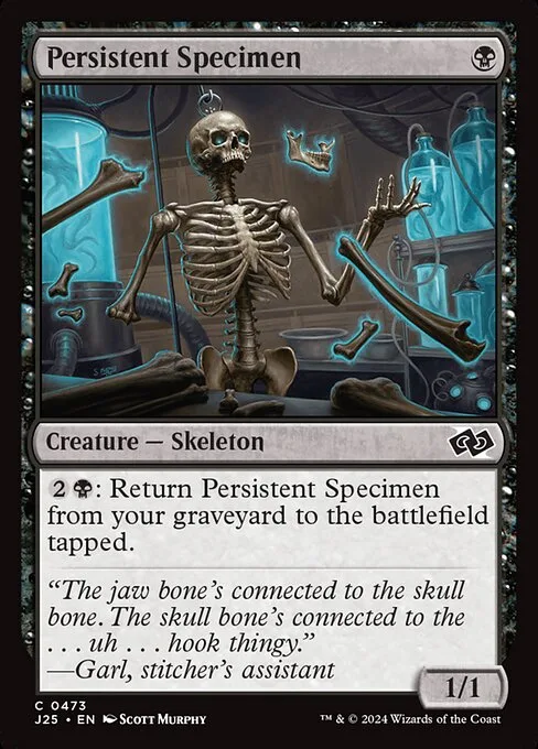 Persistent Specimen · Foundations Jumpstart 473/779