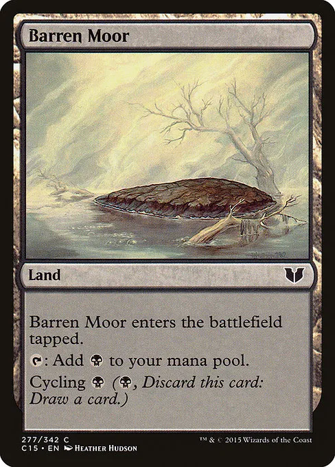 Barren Moor · Commander 2015 277/342