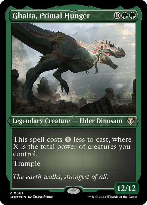 Ghalta, Primal Hunger · Commander Masters 561/1067