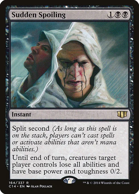 Sudden Spoiling · Commander 2014 164/337