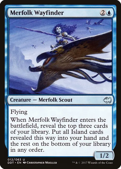 Merfolk Wayfinder · Duel Decks: Merfolk vs. Goblins 12/63