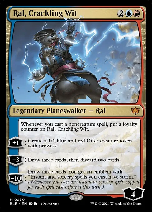 Ral, Crackling Wit · Bloomburrow 230/398