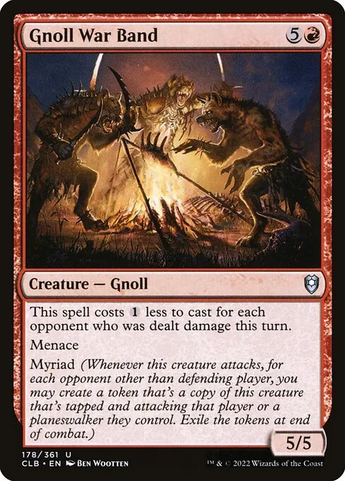 Gnoll War Band · Commander Legends: Battle for Baldur's Gate 178/936