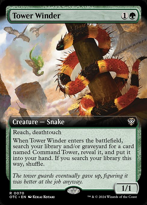 Tower Winder · Outlaws of Thunder Junction Commander 70/342
