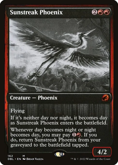 Sunstreak Phoenix · Innistrad: Double Feature 162/535