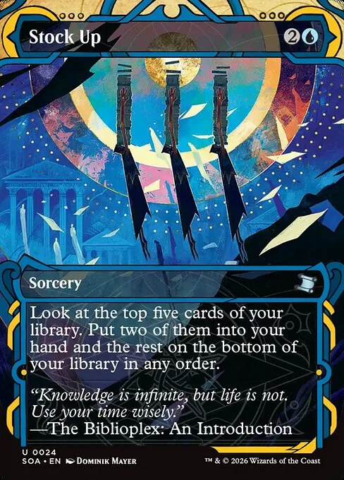 Stock Up · Secrets of Strixhaven Mystical Archive 24/195