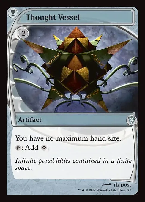 Thought Vessel · Mystery Booster: Commander Edition 78/2