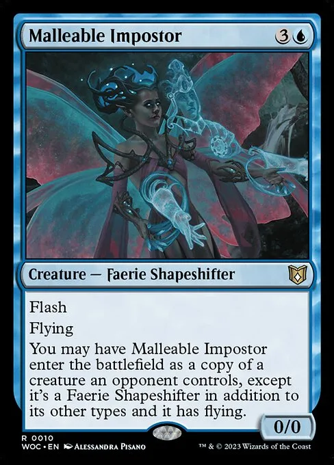 Malleable Impostor · Wilds of Eldraine Commander 10/173