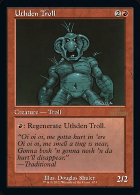 Uthden Troll · 30th Anniversary Edition 473/594
