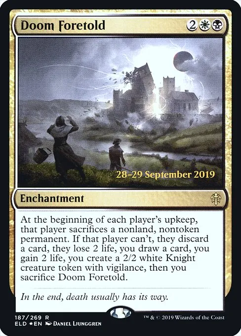 Doom Foretold · Throne of Eldraine Promos 187s/138