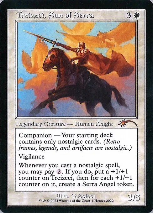 Treizeci, Sun of Serra · 2022 Heroes of the Realm 1/5