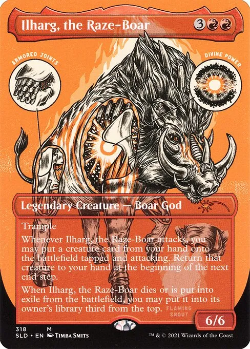 Ilharg, the Raze-Boar · Secret Lair Drop 318/2547
